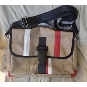 ZW Laptop Briefcase Zeit Works Pieces of Automotive History 1998 BMW 528i 12x15"